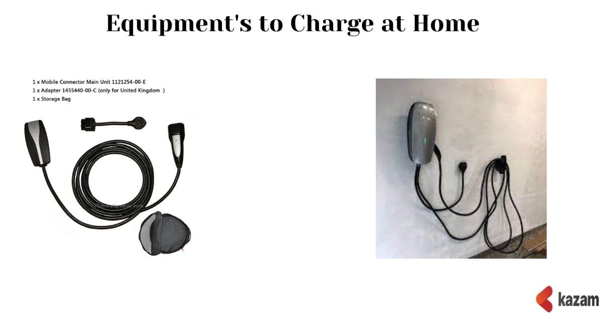 EV,Charging Station,at Home,Charger,Electric Vehicles,Kazam