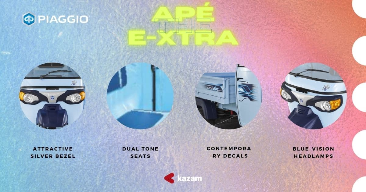 Piaggio Apé E-Xtra FX